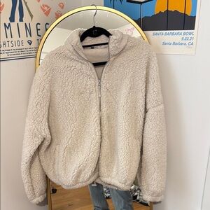 Cozy Cream Sherpa Jacket